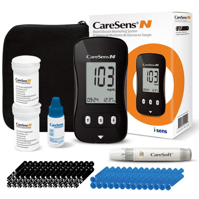 CareSens N Diabetes Testing Kit – Blood Glucose Monitor Starter Kit