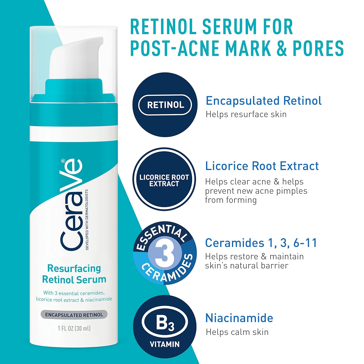 🧴 CeraVe Acne Skin Care Set (4-Step Complete Acne Routine) - Image 4