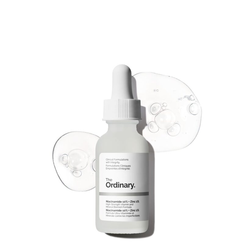 The Ordinary Niacinamide 10% + Zinc 1%, Smoothing Serum for Blemish-Prone Skin