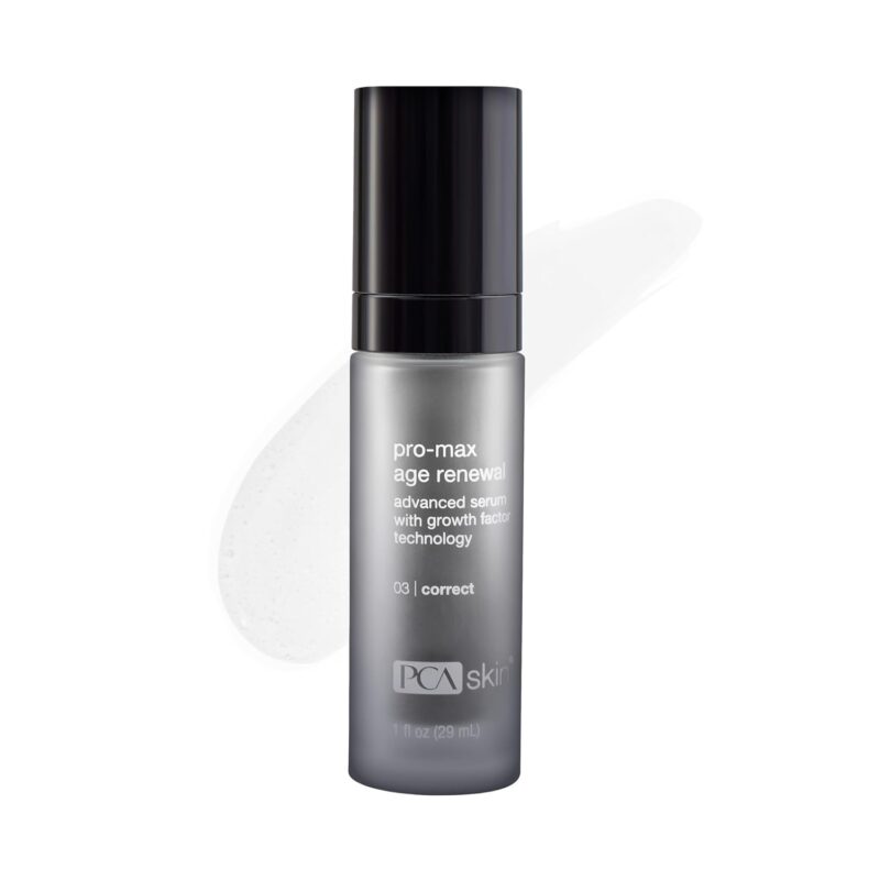 PCA SKIN Pro Max Age Renewal Anti Aging Serum, Anti Aging Face Serum for Reducing Wrinkles and Sagging Skin, Helps Lift and Firm Skin on Face and Neck, Safe For All Skin Types