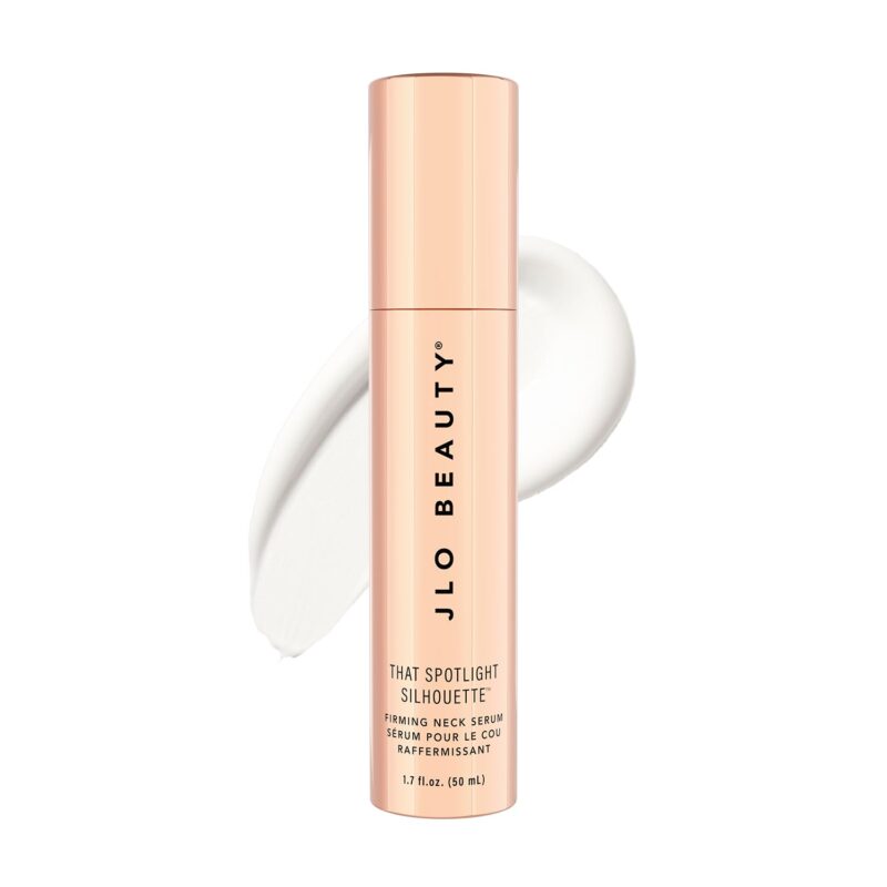 JLO Beauty That Spotlight Silhouette Firming Neck Serum, Hydrating & Sculpting Treatment with Peptides, Red Algae & Hyaluronic Acid, Dermatologist Tested, 50ml