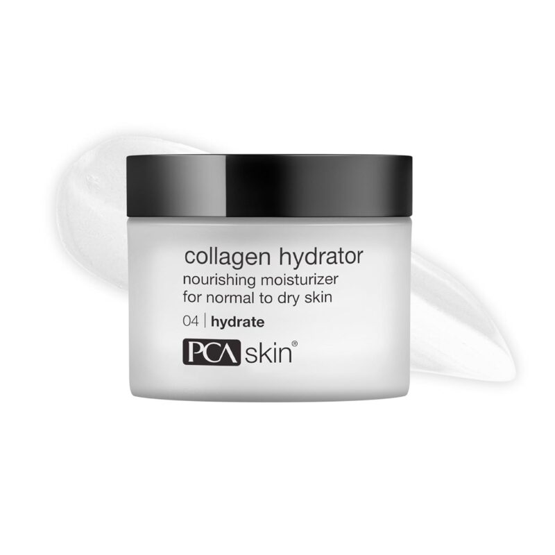 PCA SKIN Hydrating Collagen Cream for Face, Collagen Hydrator Night Cream, Hydrates and Firms Dry Mature Skin, Made with Shea Butter, Olive Fruit Oil, and Sweet Almond Fruit Extract